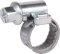 Zinc plated hose jubilee clip - 16mm - 27mm